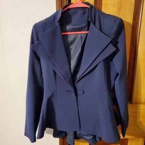 Navy blue blazer